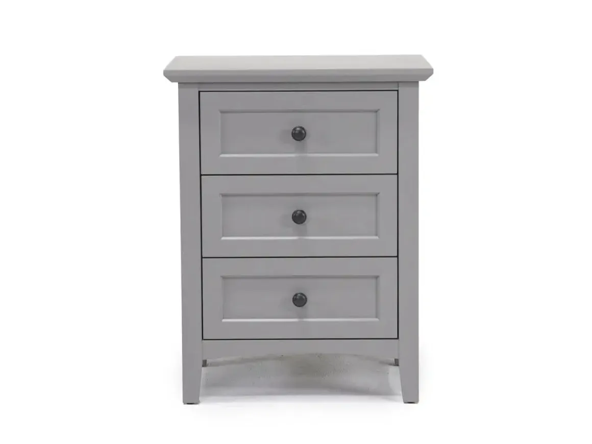 Grace Storage Bed, Dresser, Mirror & Nightstand In Snowfall, Full