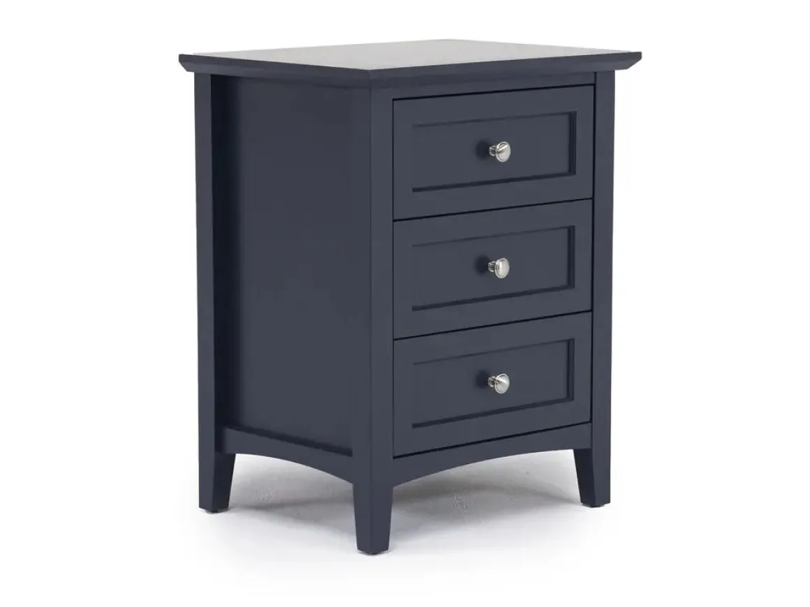 Grace Storage Bed, Dresser, Mirror & Nightstand In Snowfall, Full