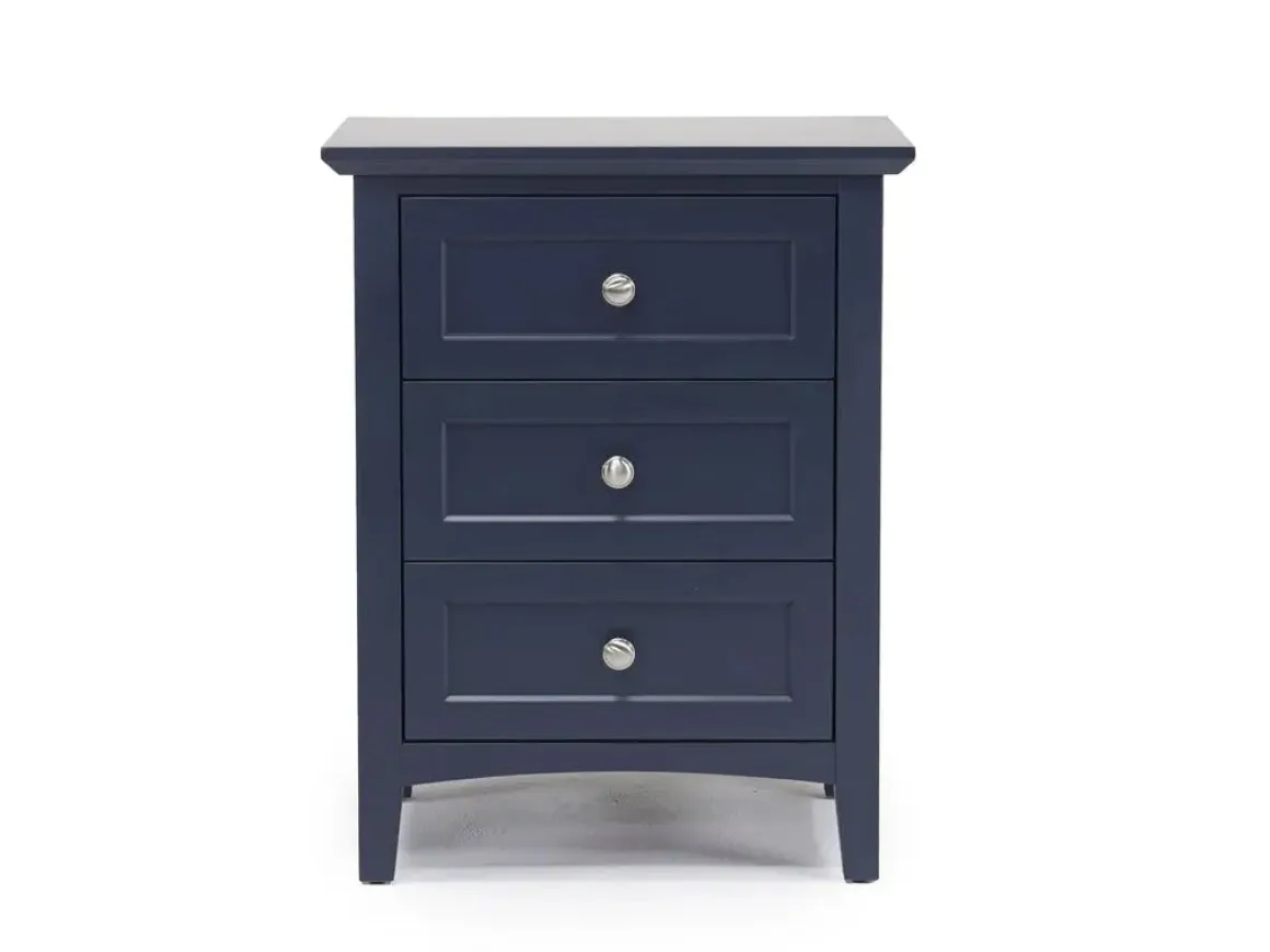 Grace Storage Bed, Dresser, Mirror & Nightstand In Snowfall, Full