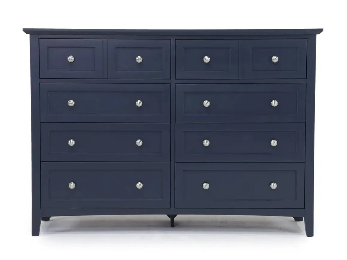 Grace Storage Bed, Dresser, Mirror & Nightstand In Snowfall, Full