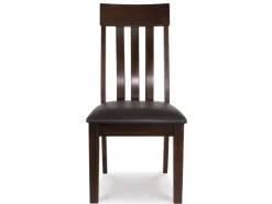 Haddigan Extendable Dining Table & 6 Chairs In Dark Brown