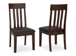 Haddigan Extendable Dining Table, 4 Chairs & Bench In Dark Brown