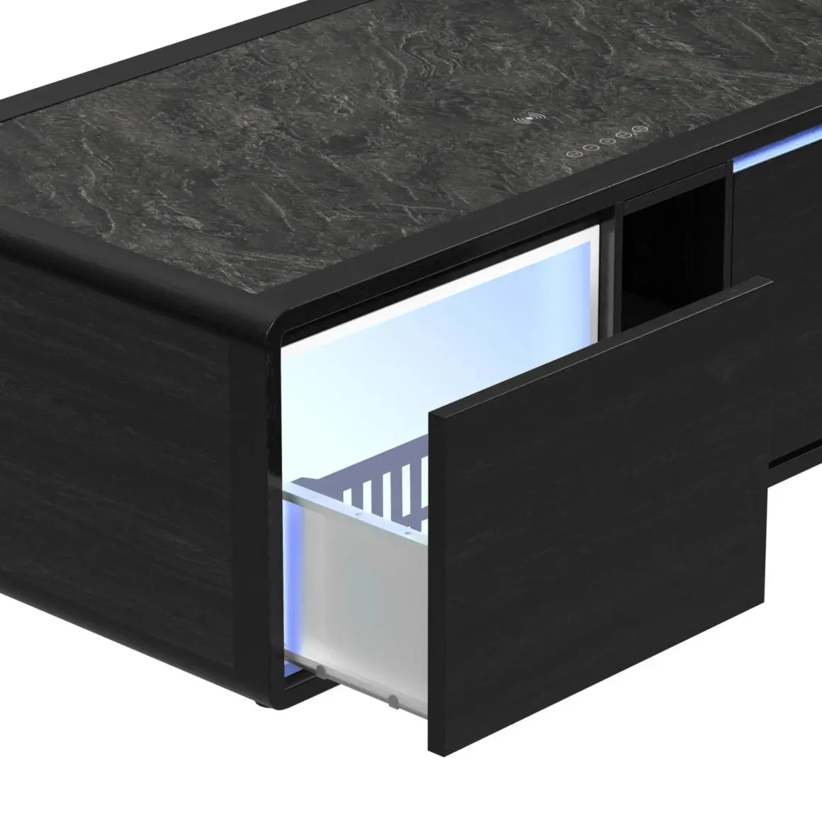 Halo Coffee Table In Black