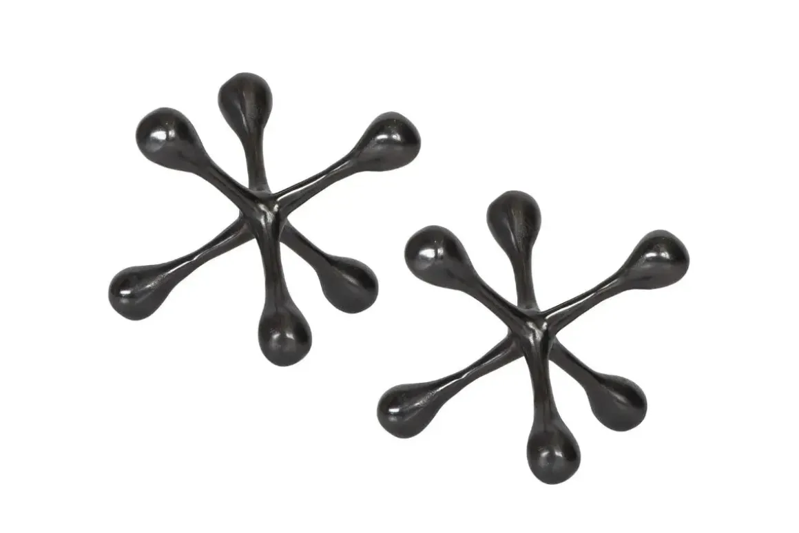 Harlan Jacks Sculpture, Set Of 2