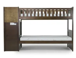 Harlow Bunk Bed In Espresso, Twin/Twin