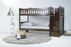 Harlow Bunk Bed In Espresso, Twin/Twin