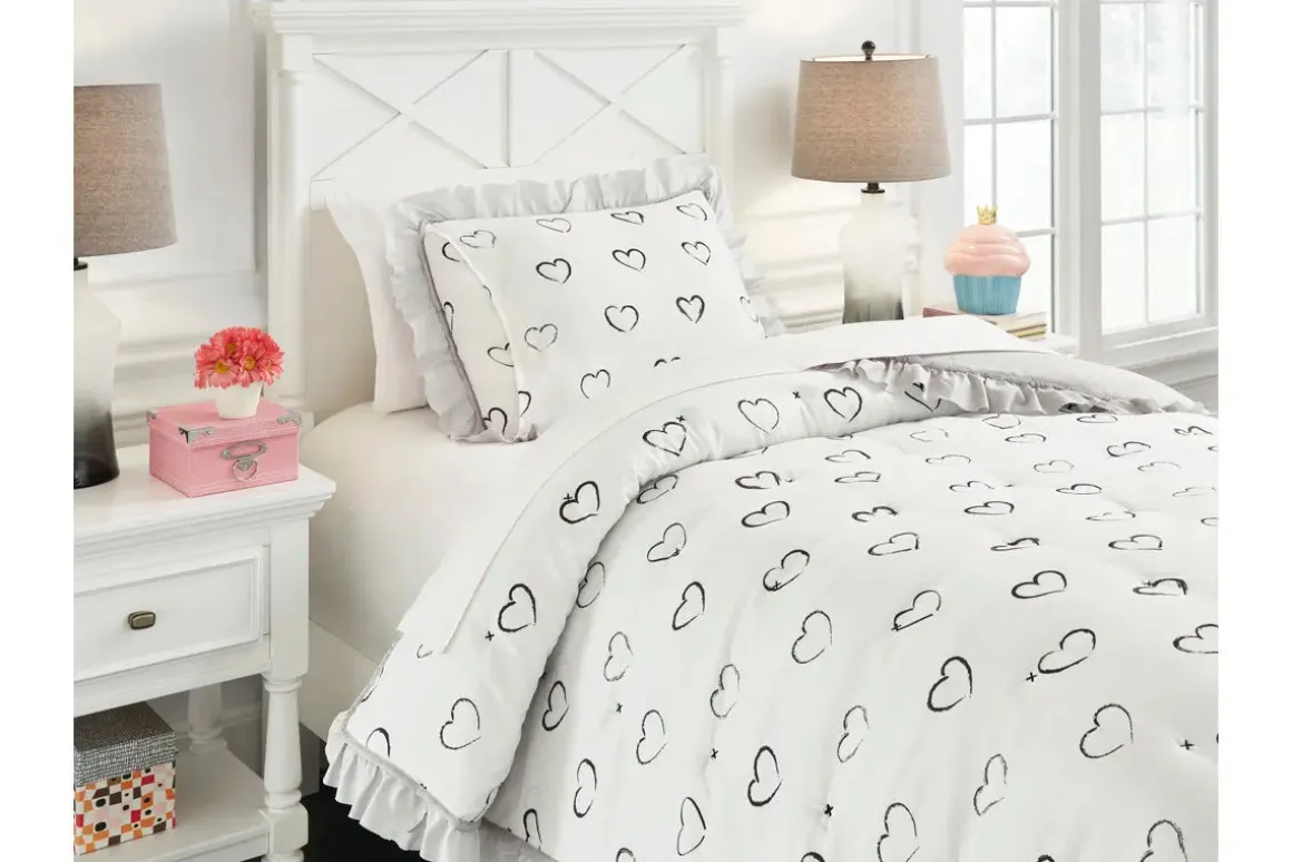Hartlen 2 Piece Coverlet Set, Twin