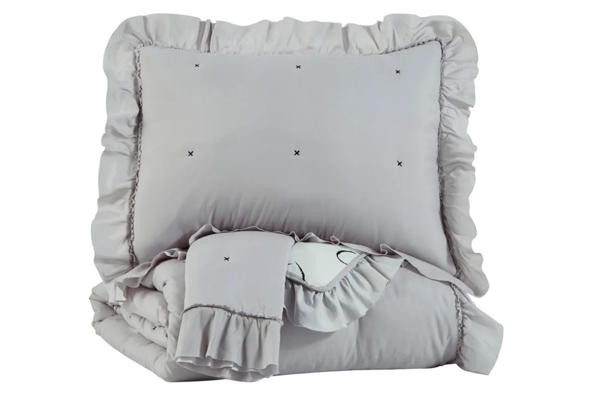 Hartlen 2 Piece Coverlet Set, Twin