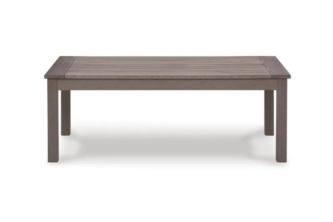 Hillside Barn Outdoor Coffee Table In Gray/Brown