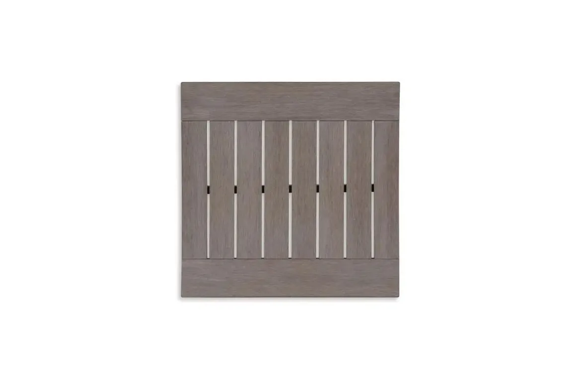 Hillside Barn Outdoor End Table In Gray/Brown