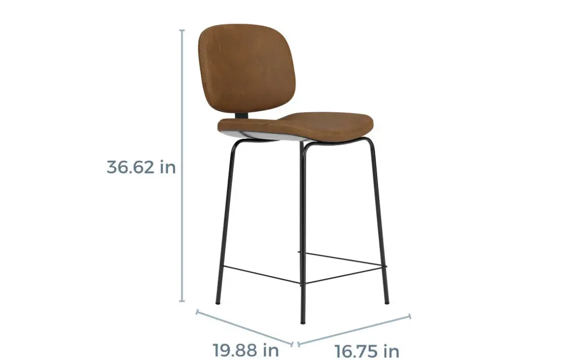 James Counter Height Stool In Slate
