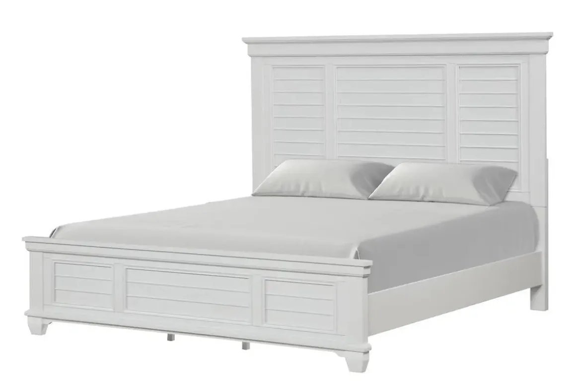 Jamestown Panel Bed In Gray, Queen