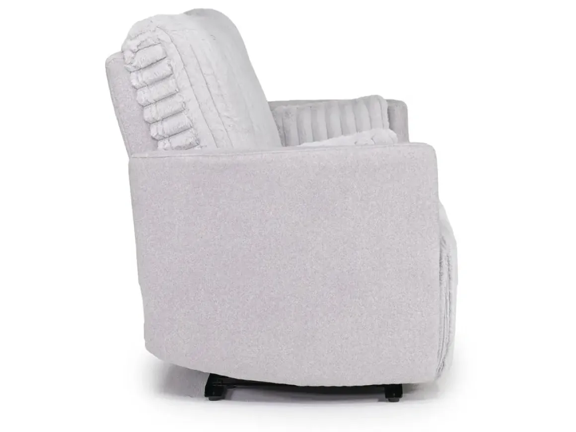 Jessica 2 Power Loveseat In Presley Fog/Charlotte Mist