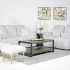Jessica 2 Power Sofa & Loveseat In Presley Fog/Charlotte Mist