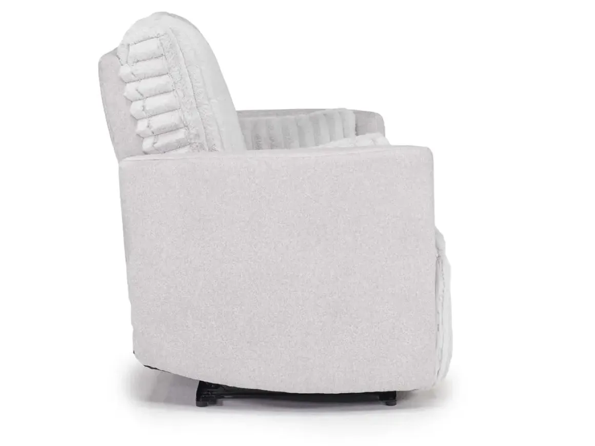 Jessica Reclining Console Loveseat In Presley Fog/Charlotte Mist