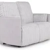 Jessica Reclining Loveseat In Presley Fog/Charlotte Mist