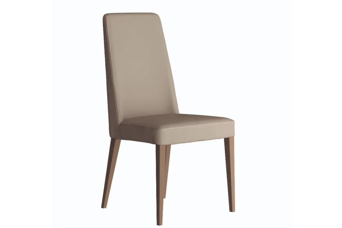 Jo 83" Dining Table & 6 Chairs In Gold/Travertino Eco Stone