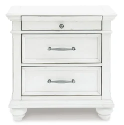 Kanwyn Nightstand In White Wash