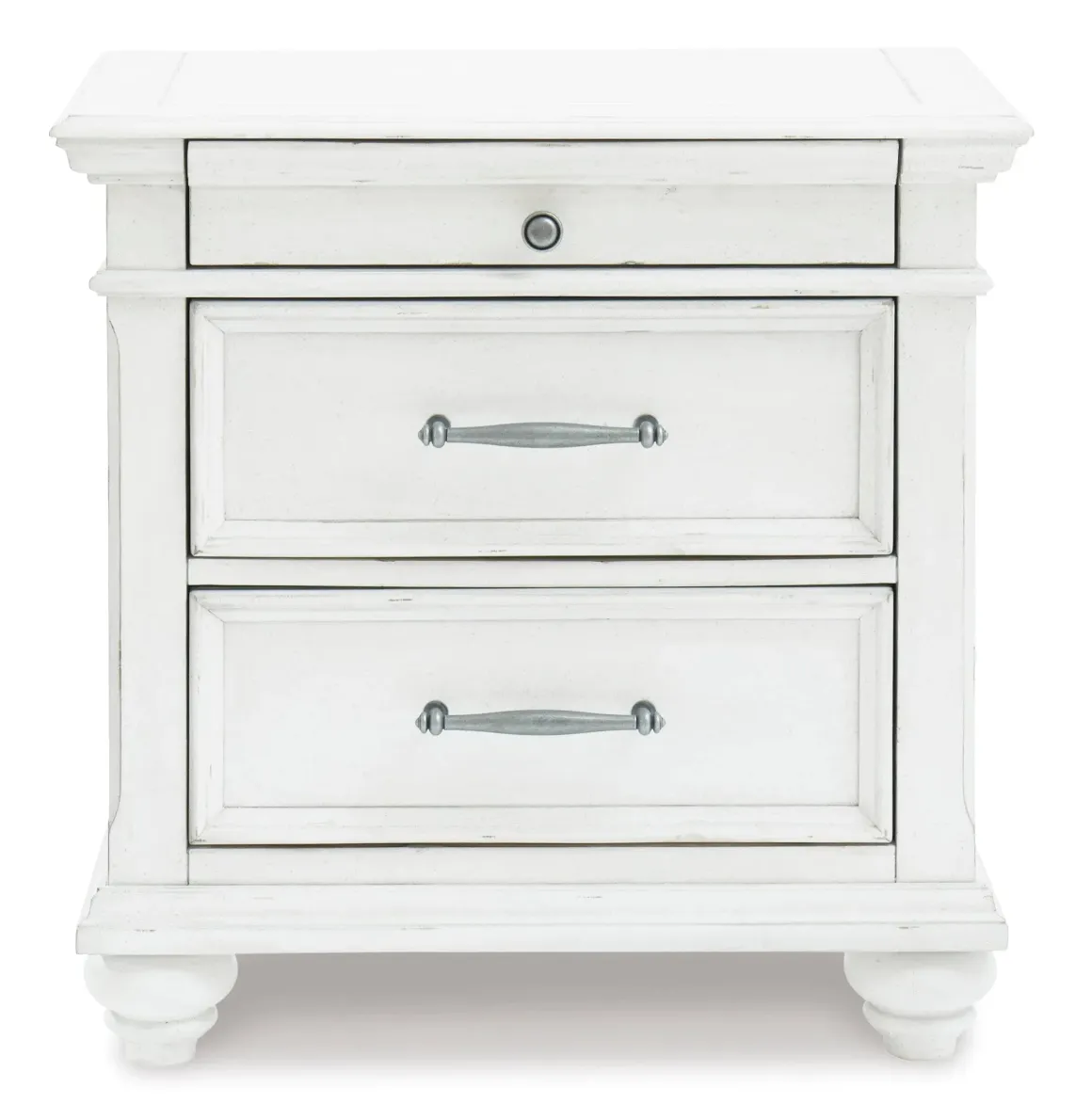 Kanwyn Nightstand In White Wash