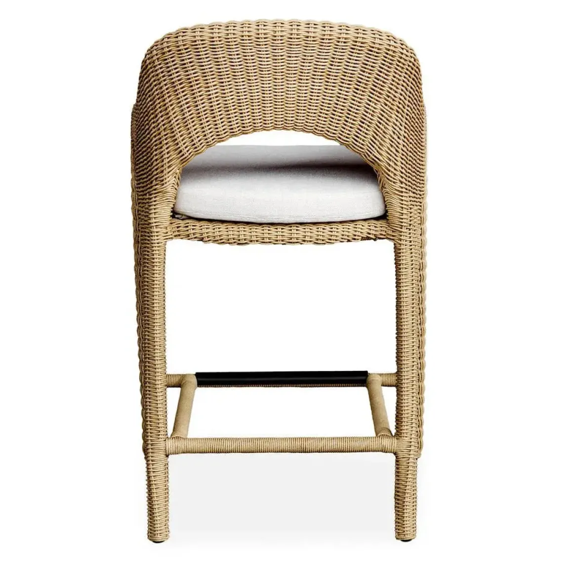 Kavali Outdoor Counter Height Stool In Honey