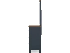 Landocken Mirror In Brown/Blue
