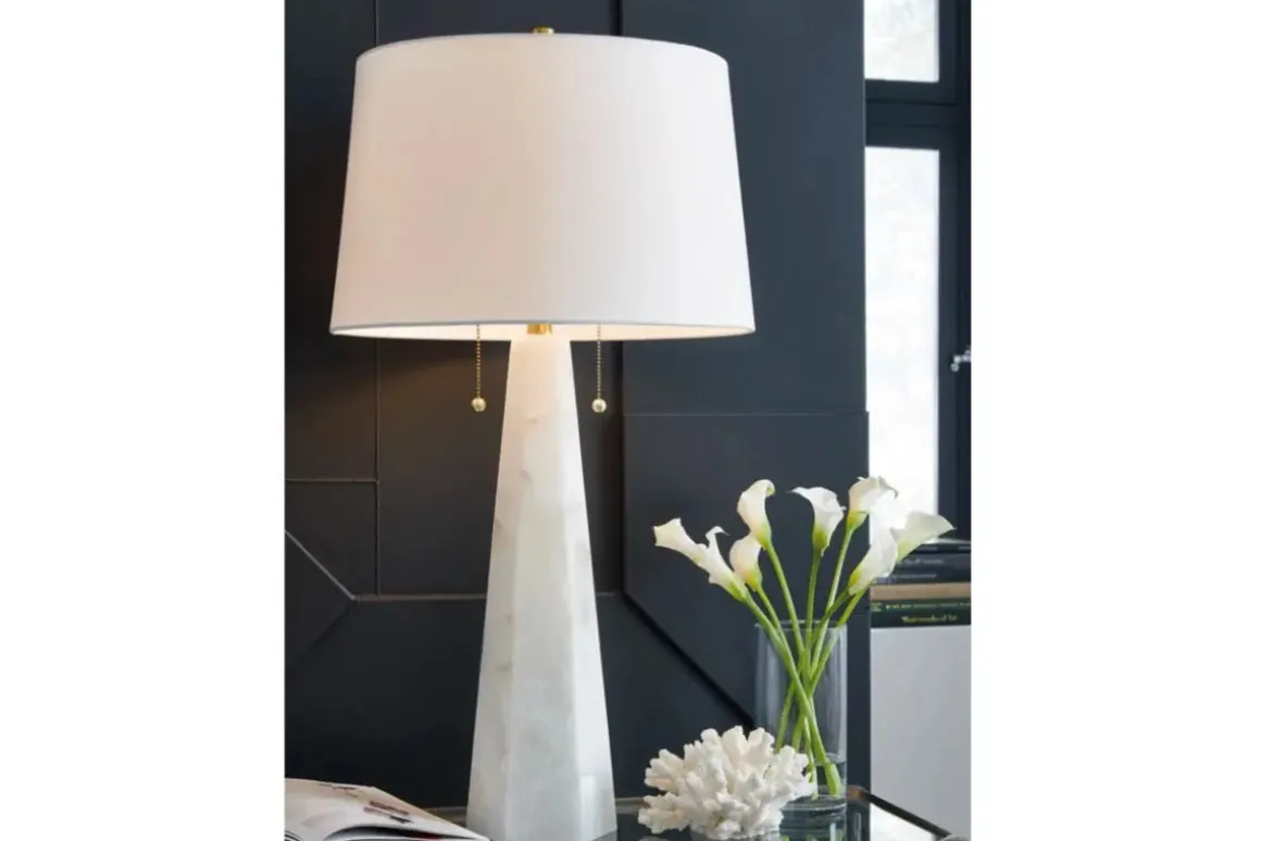 Laurellen Table Lamp In White