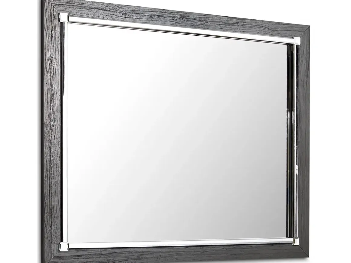 Lodanna Mirror In Gray