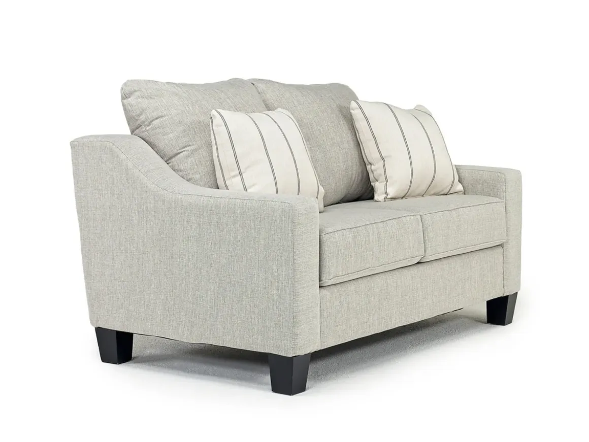 Lucy Loveseat In Splash Linen