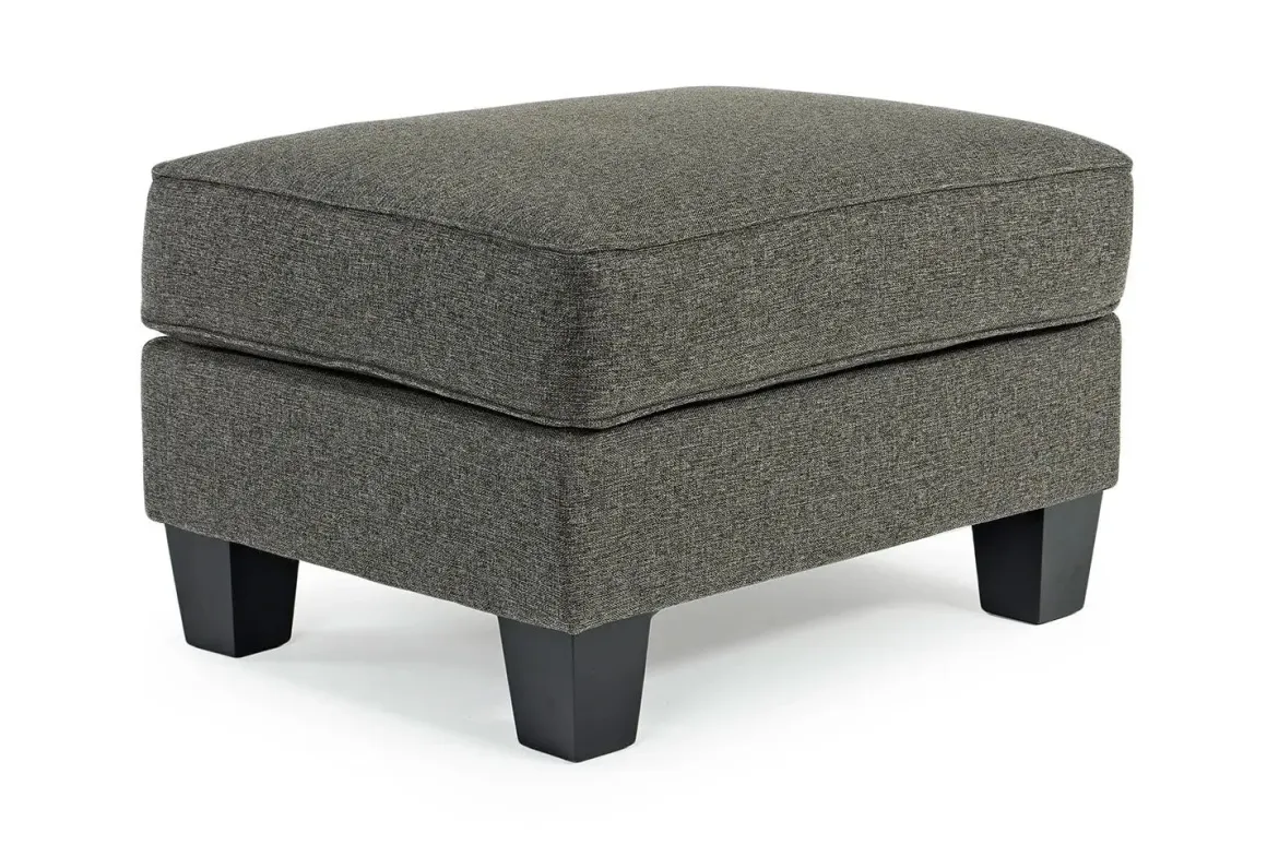 Lucy Ottoman In Splash Linen