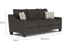 Lucy Sofa In Splash Linen