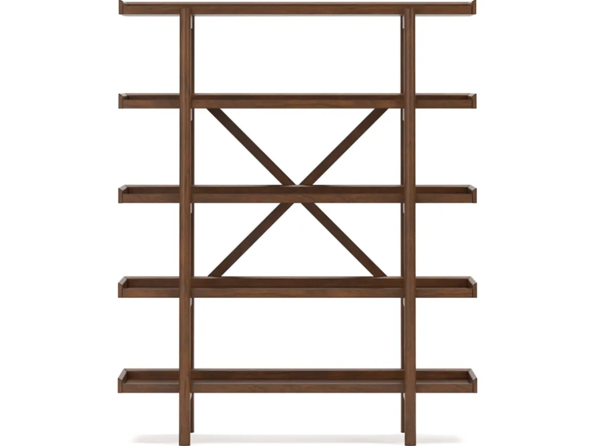Lyncott Bookcase In Brown