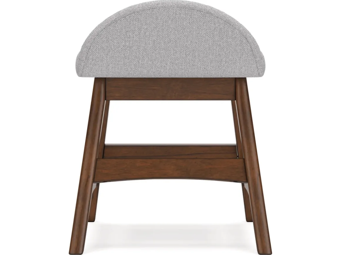 Lyncott Desk Chair In Brown/Light Gray