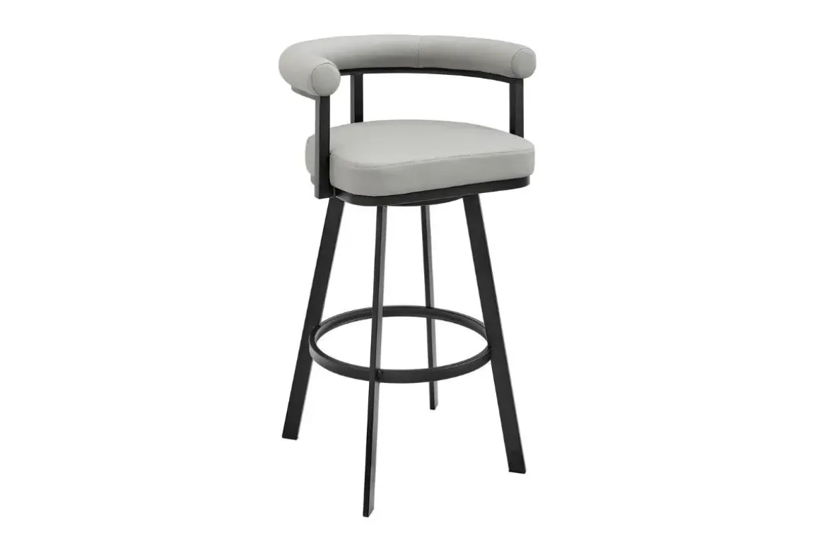 Magnolia Barstool In Light Gray