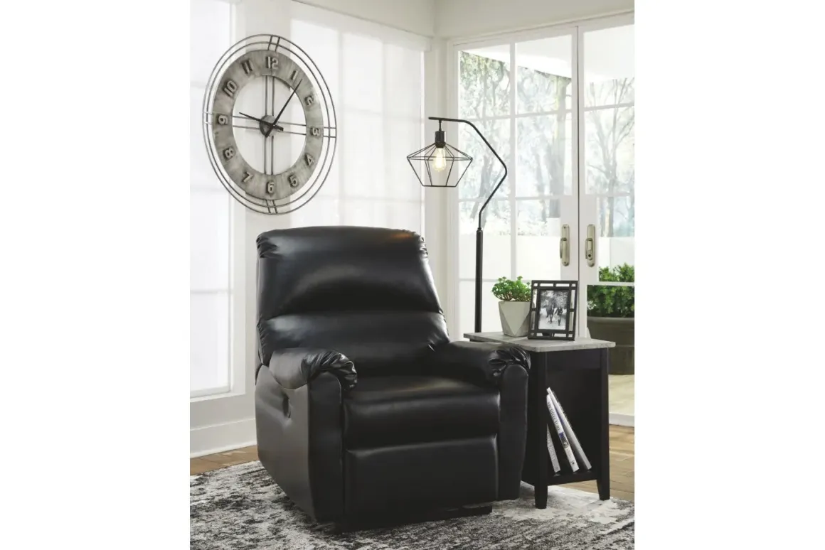 Makeika Floor Lamp In Black
