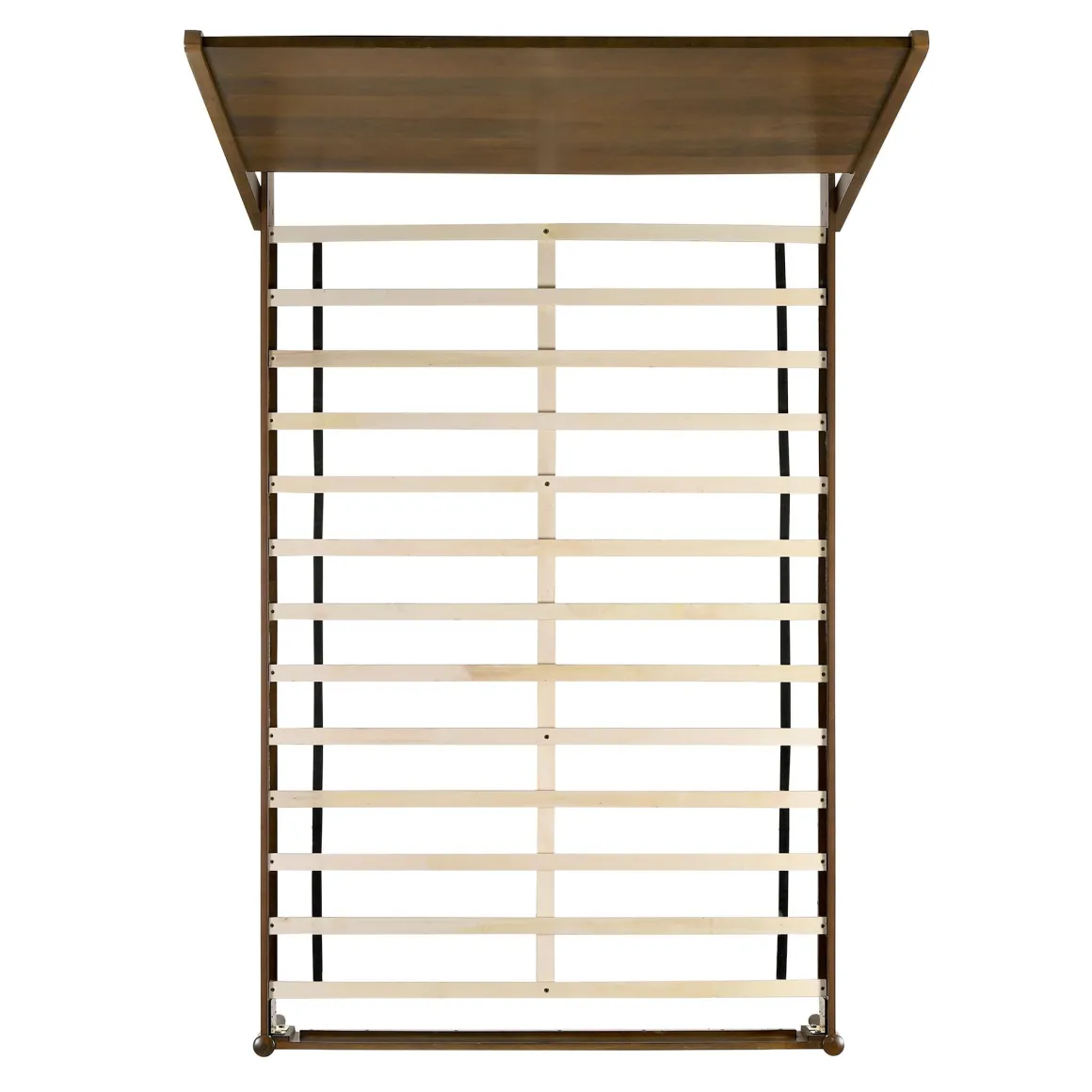 Malibu Panel Bed In Walnut, Twin