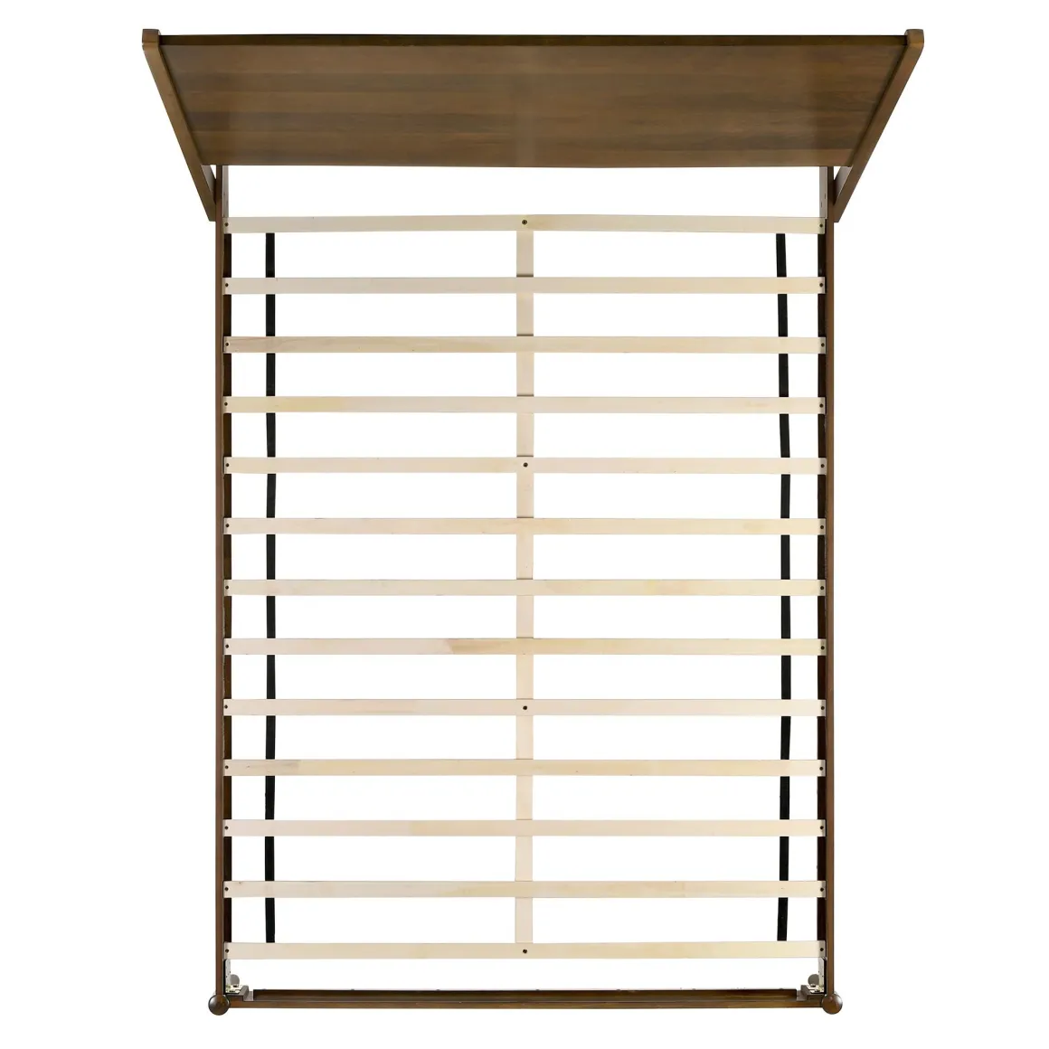 Malibu Panel Bed In Walnut, Twin