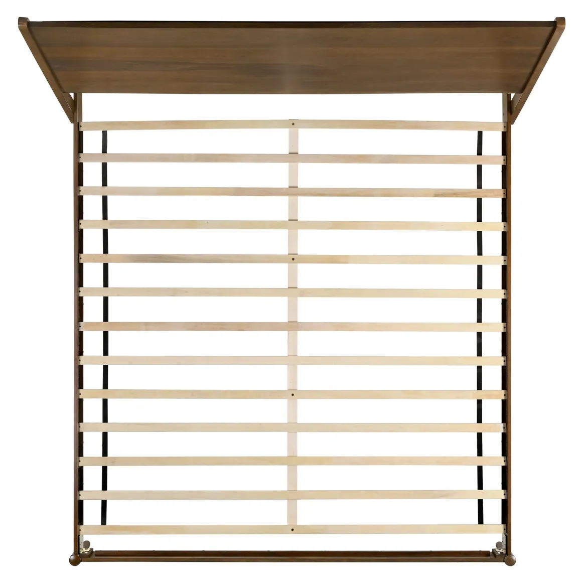 Malibu Panel Bed In Walnut, Twin