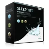 Malouf Sleeptite 5 Side Mattress Pad In White, Twin