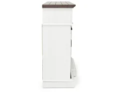 Manning Bluetooth Console In Brown, 68 Inch