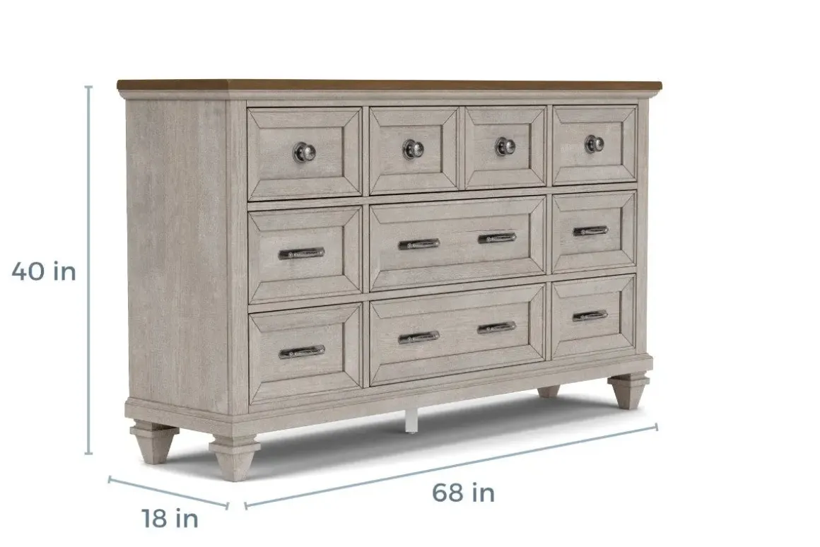 Mariana Dresser In Vintage Mocha