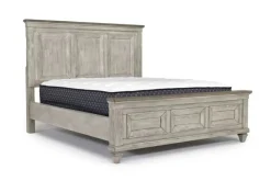 Mariana Panel Bed In Vintage Creme, Queen