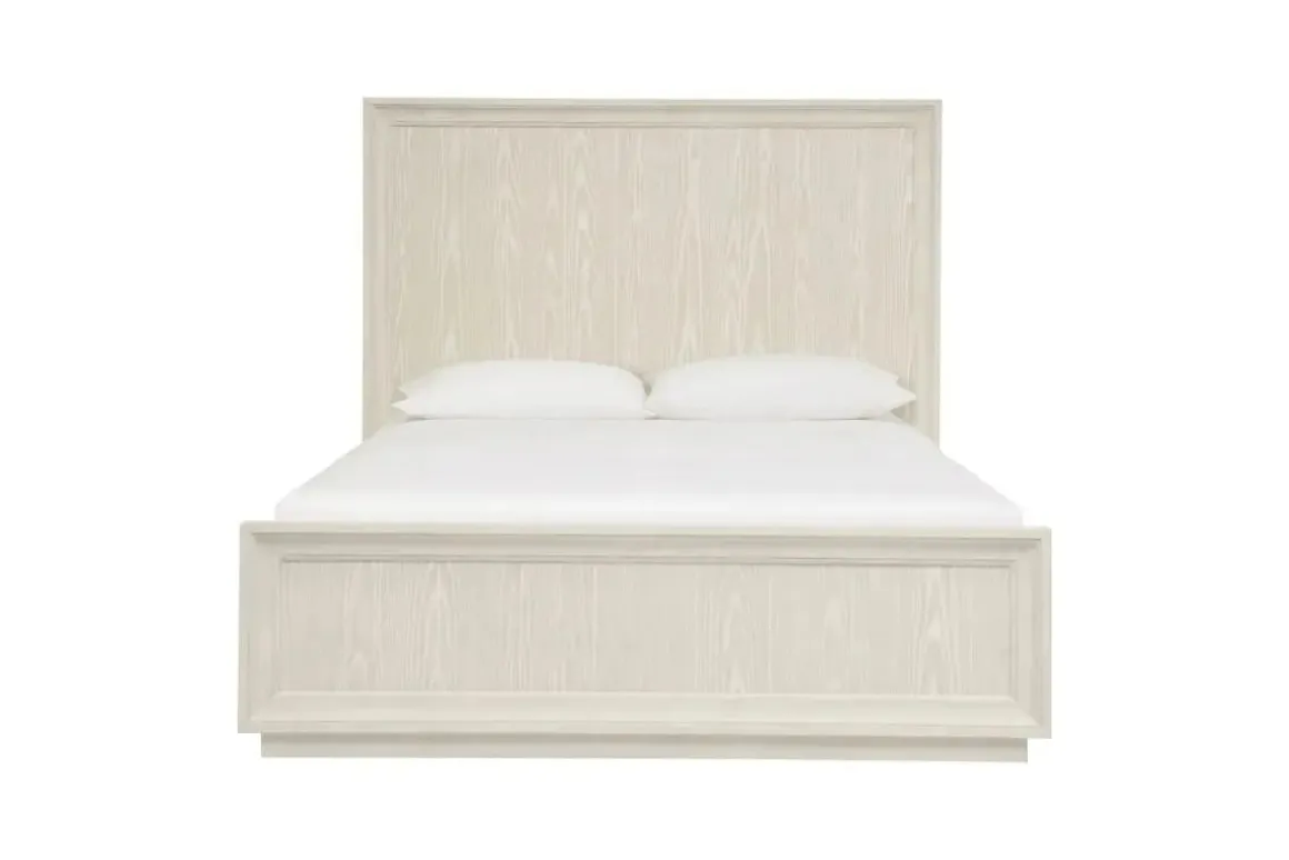 Maxime Platform Bed, Dresser, Mirror & Nightstand In Sugar, Full