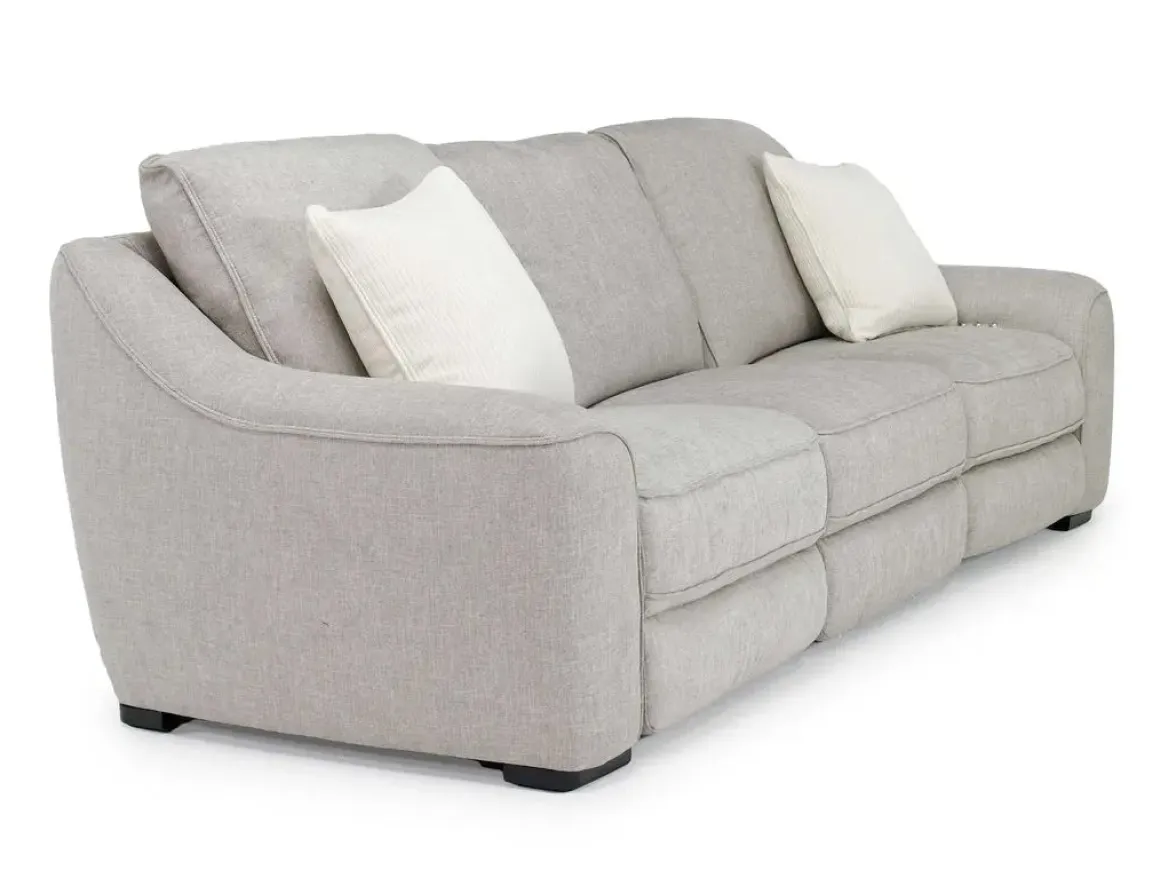 Mayflower 2 Power Sofa & Loveseat In Ashland Sand