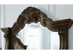 Maylee Mirror In Dark Brown