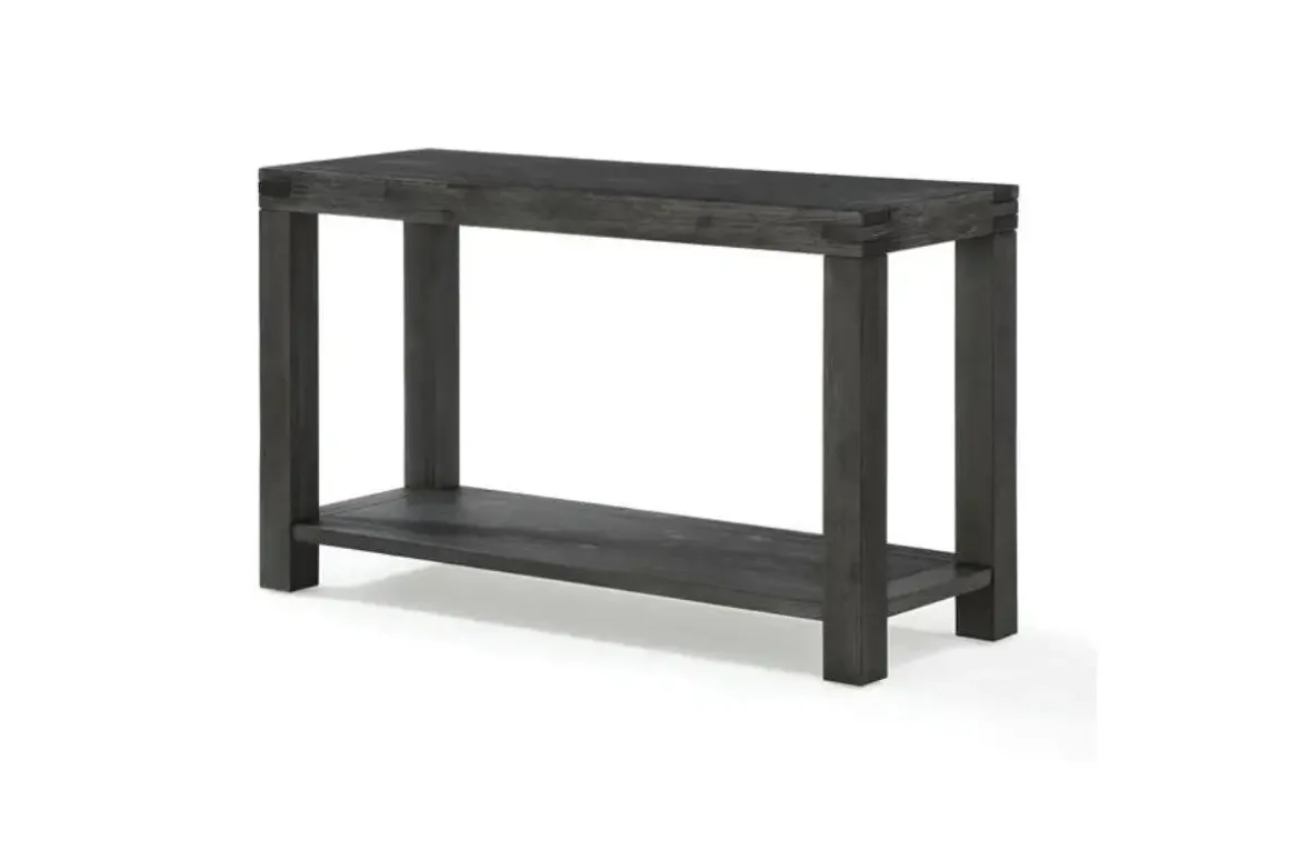 Meadow Console Table In Brick Brown