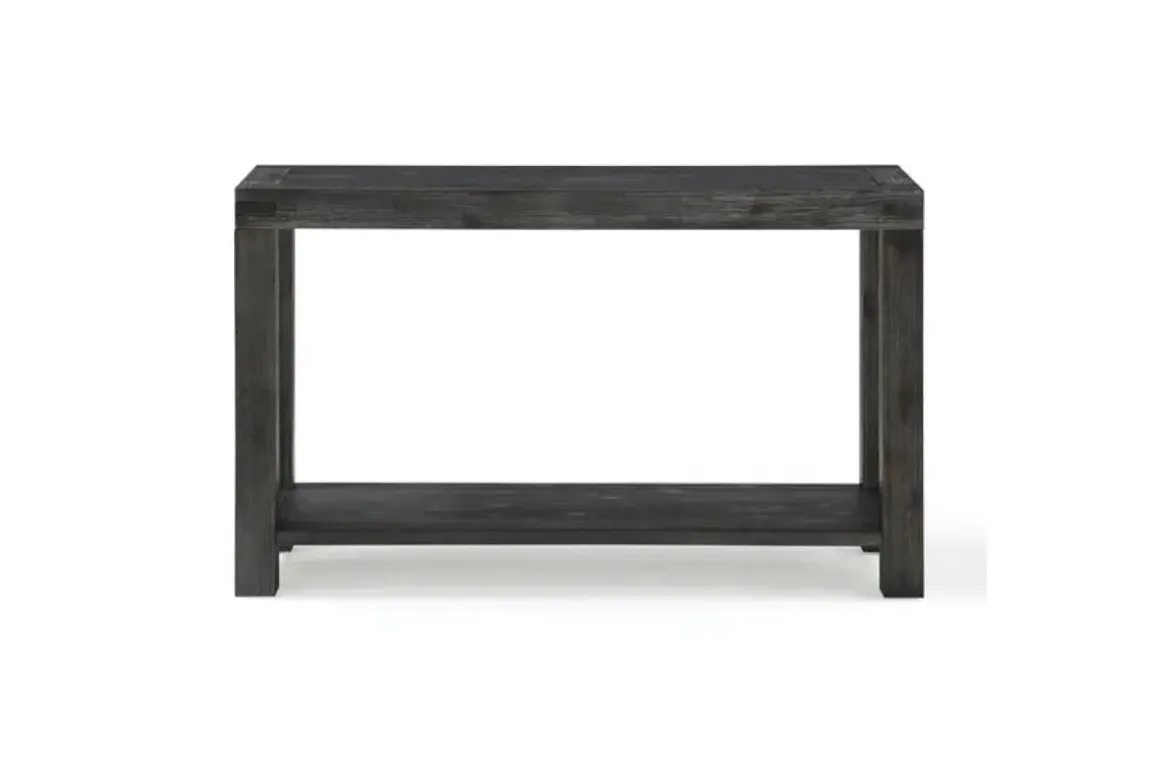 Meadow Console Table In Brick Brown