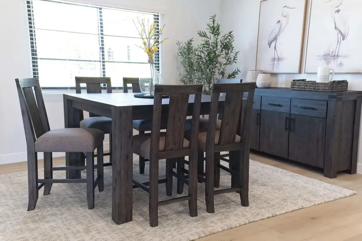 Meadow Counter Height Stool In Gray