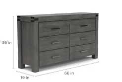 Meadow Dresser In Gray