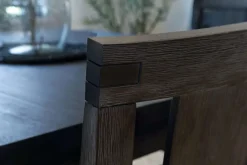 Meadow Extendable Dining Table, 4 Chairs & Bench In Brown
