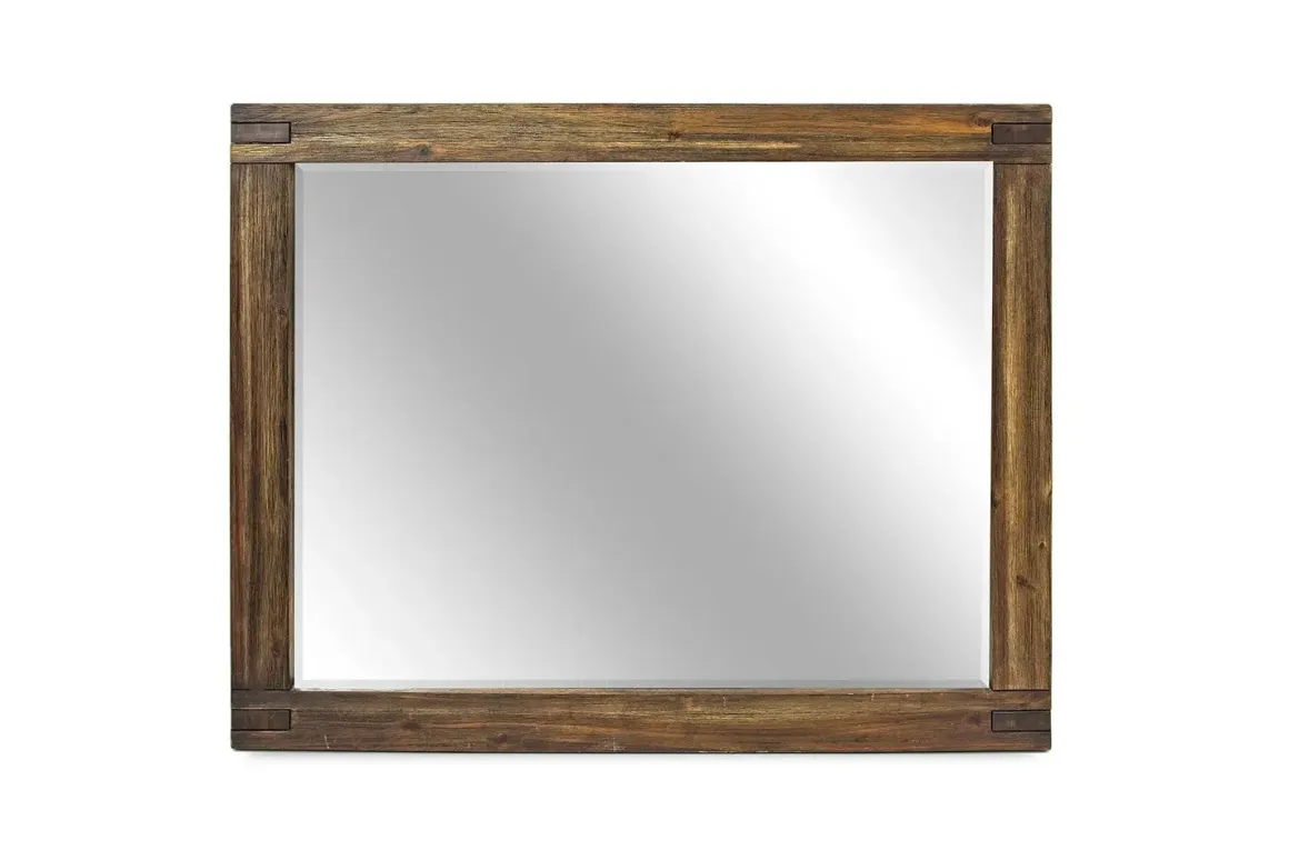 Meadow Mirror In Gray